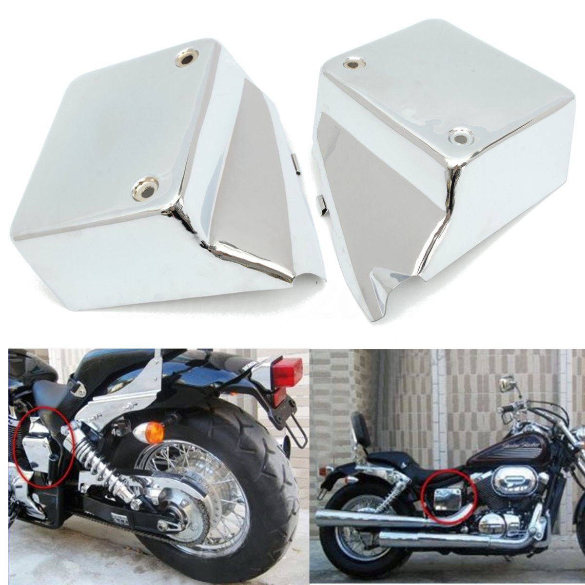 honda shadow side cover