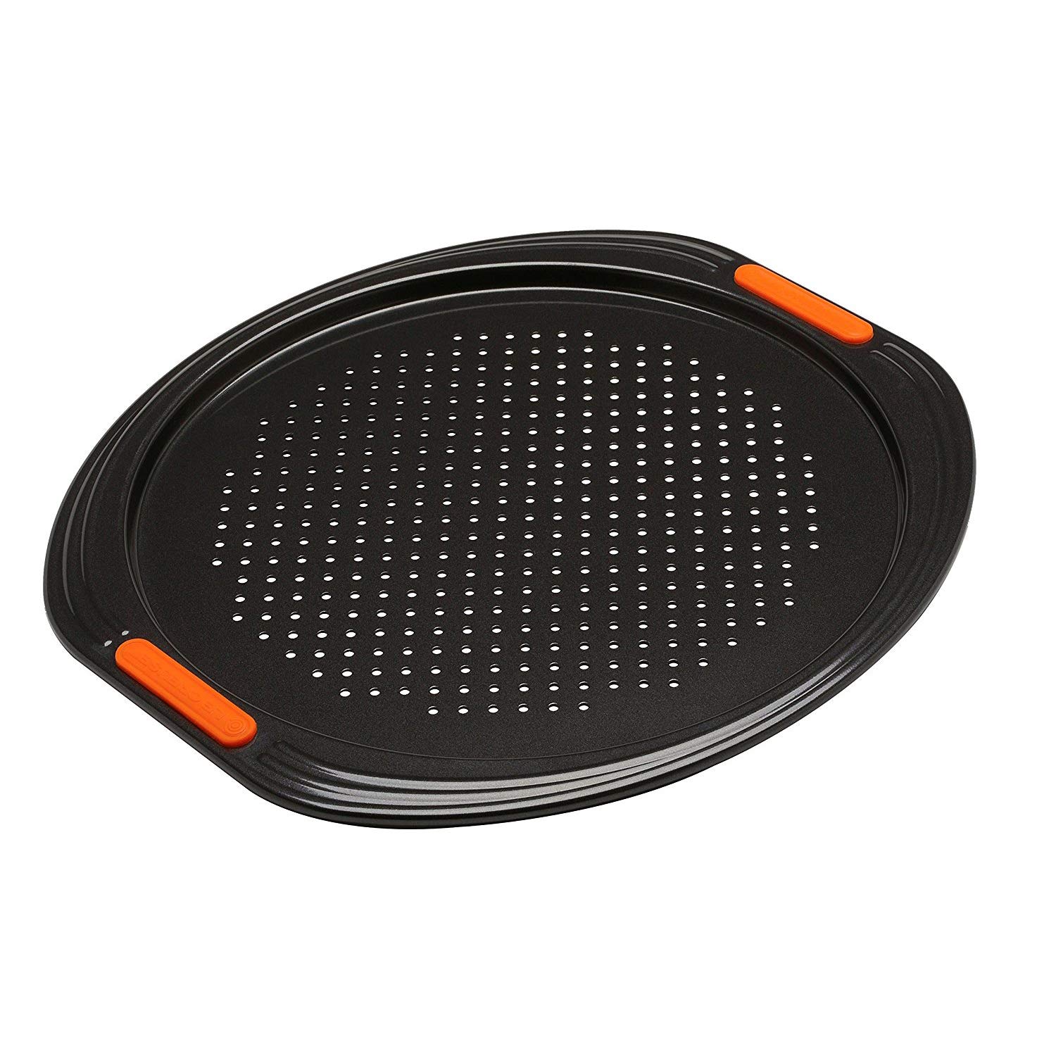 Le Creuset Toughened NonStick Bakeware Pizza Pan, Black 33 cm