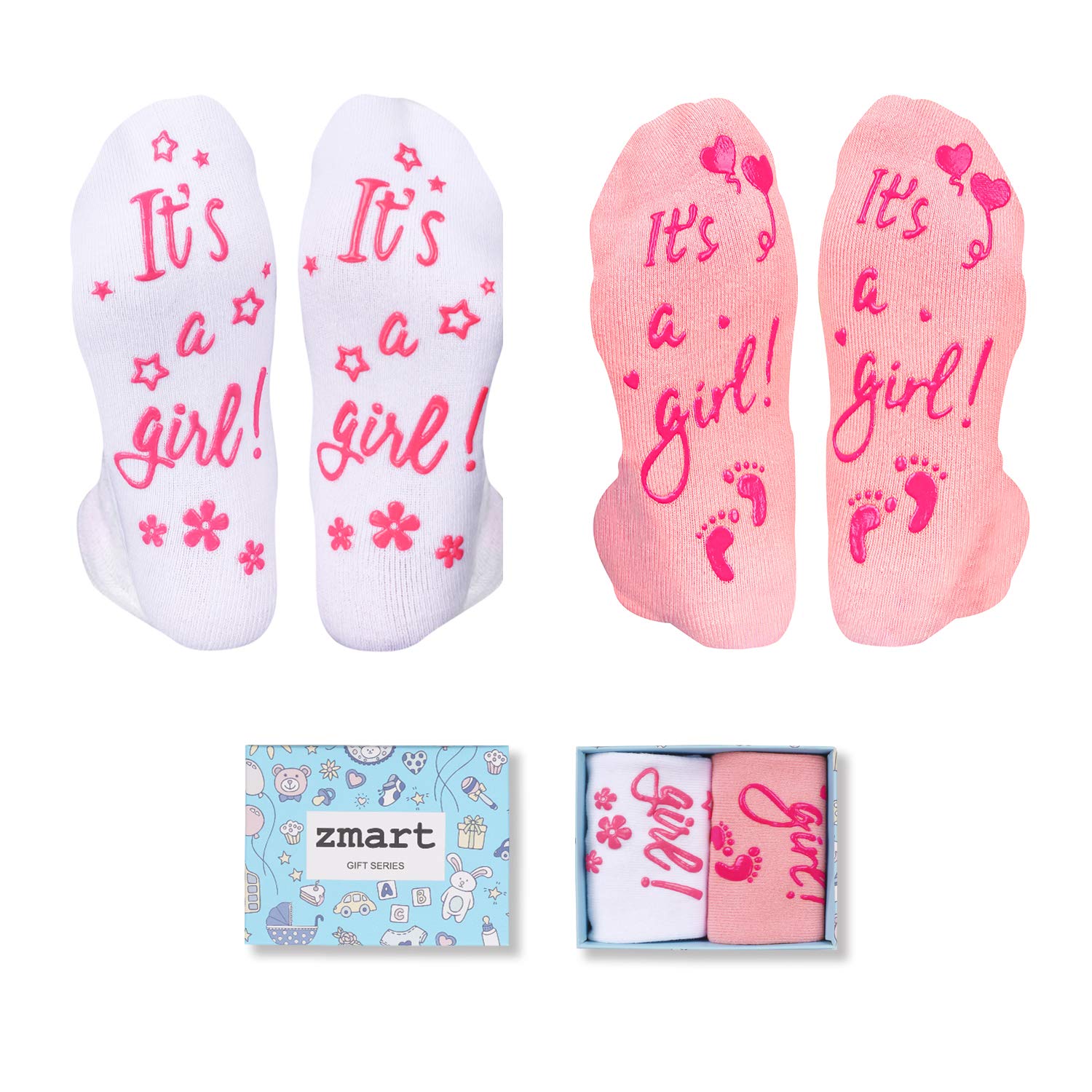 Labor and Delivery Socks 2 Pack, Maternity Pregnancy Inspirational