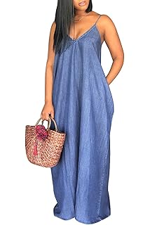 denim maxi dress with pockets