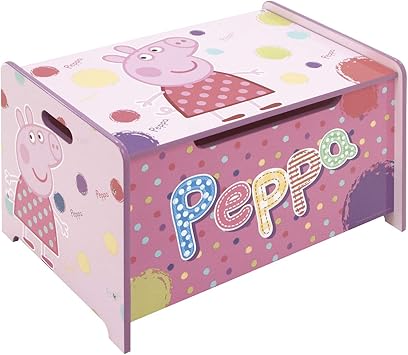 Arditex 078378 Banc Et Bureau Coffre De Jouets En Bois Meuble 3 En 1 Licence Peppa Pig Le Cochon Amazon Fr Jeux Et Jouets