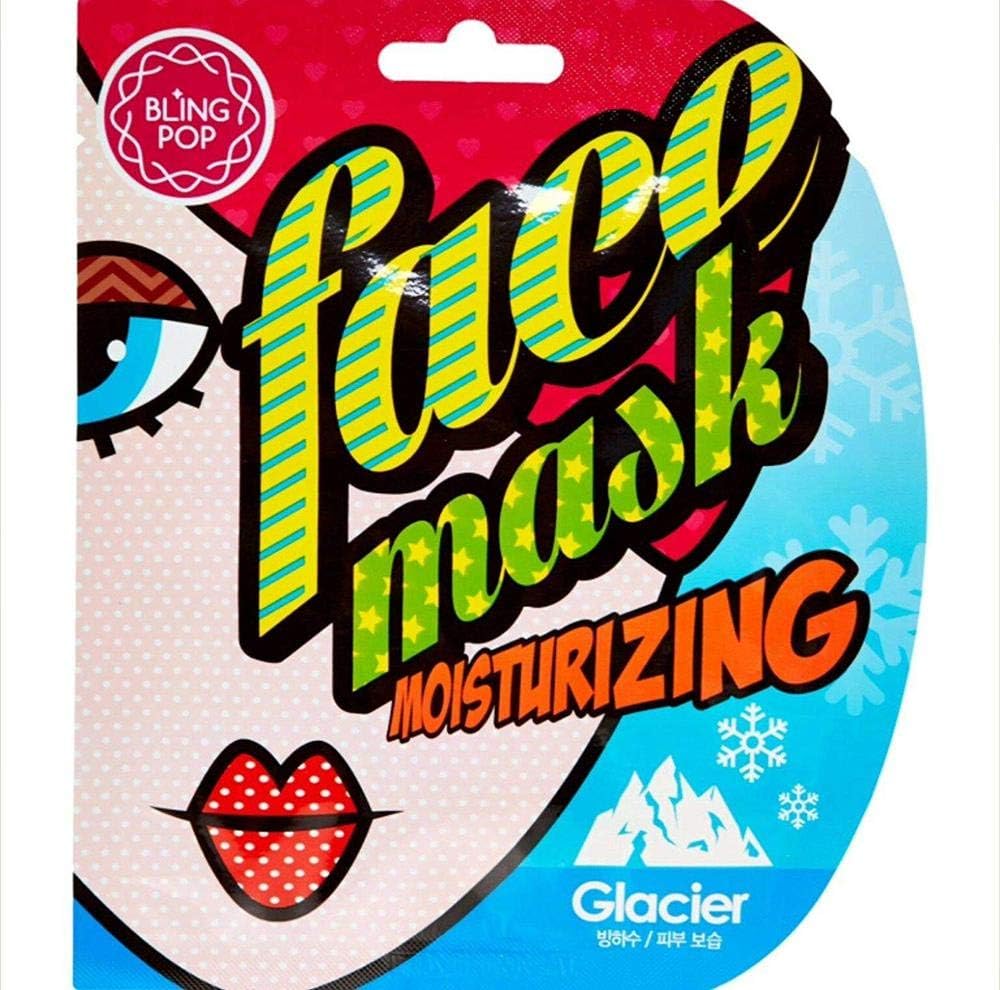 BLING POP MASACARILLA FACIAL HIDRATANTE CON AGUA GLACIAR 25GR