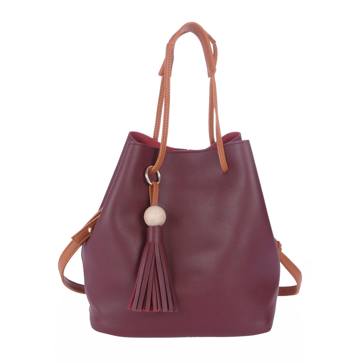 fur jaden women's sling bags with sling pouch( maroon, h231_maroon)