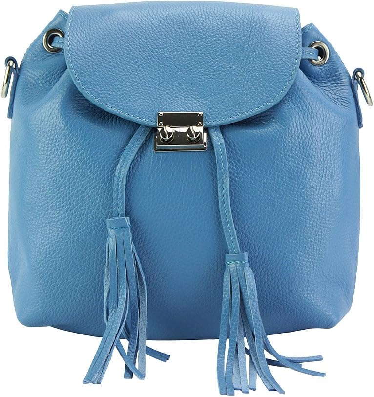 Multi-functional Backpack" Bougainvillea" in calfskin leather - 9119