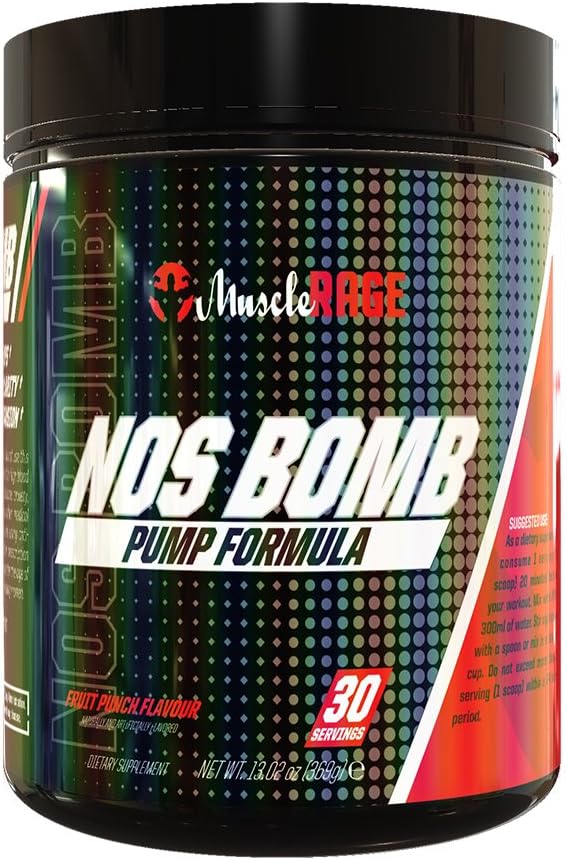 Muscle Rage Nos Bomb Supplement