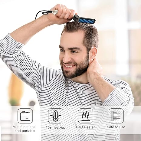 Buy Parspar Electric Beard Straightener Beard Care Comb Multi