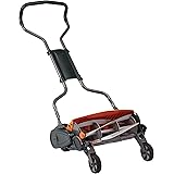 Fiskars Stay Sharp Max Reel Mower, 18 Inch (362050-1001), Black