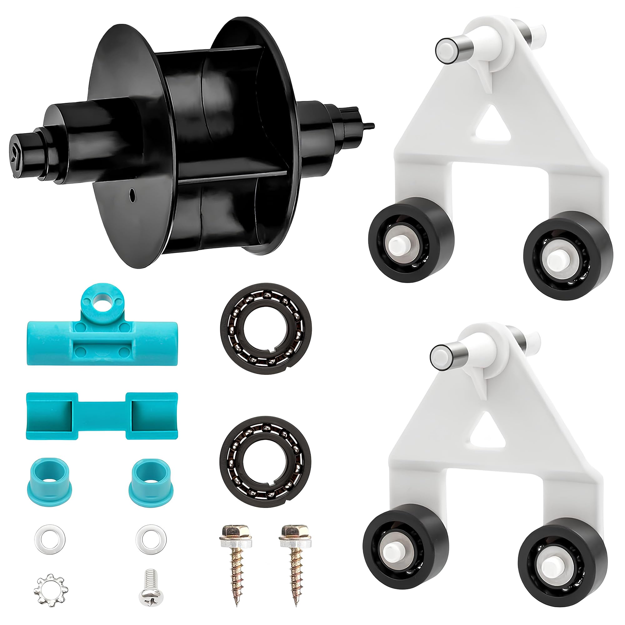 Photo 1 of AXV621DAT Pool Vacuum Parts Universal Pool Vac A-Frame/Turbine Kit for Hayward Aquabug Navigator Wanda The Whale Diver Dave Pool Vac Replaces AXV036BP AXV601CAT AXV601D