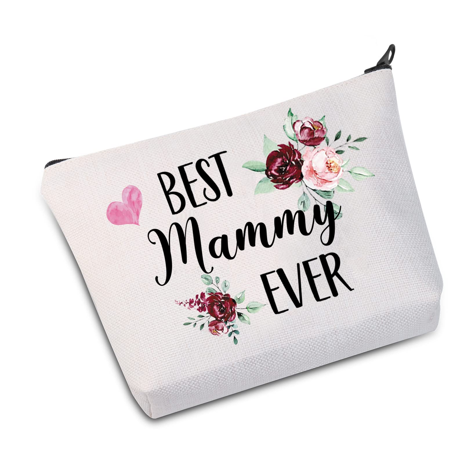 Mammy Gifts Best Mammy Ever Makeup Bag Mother's Day Gift for Mom Grandma Grandmother (Best Mammy Ever -Bag EU)