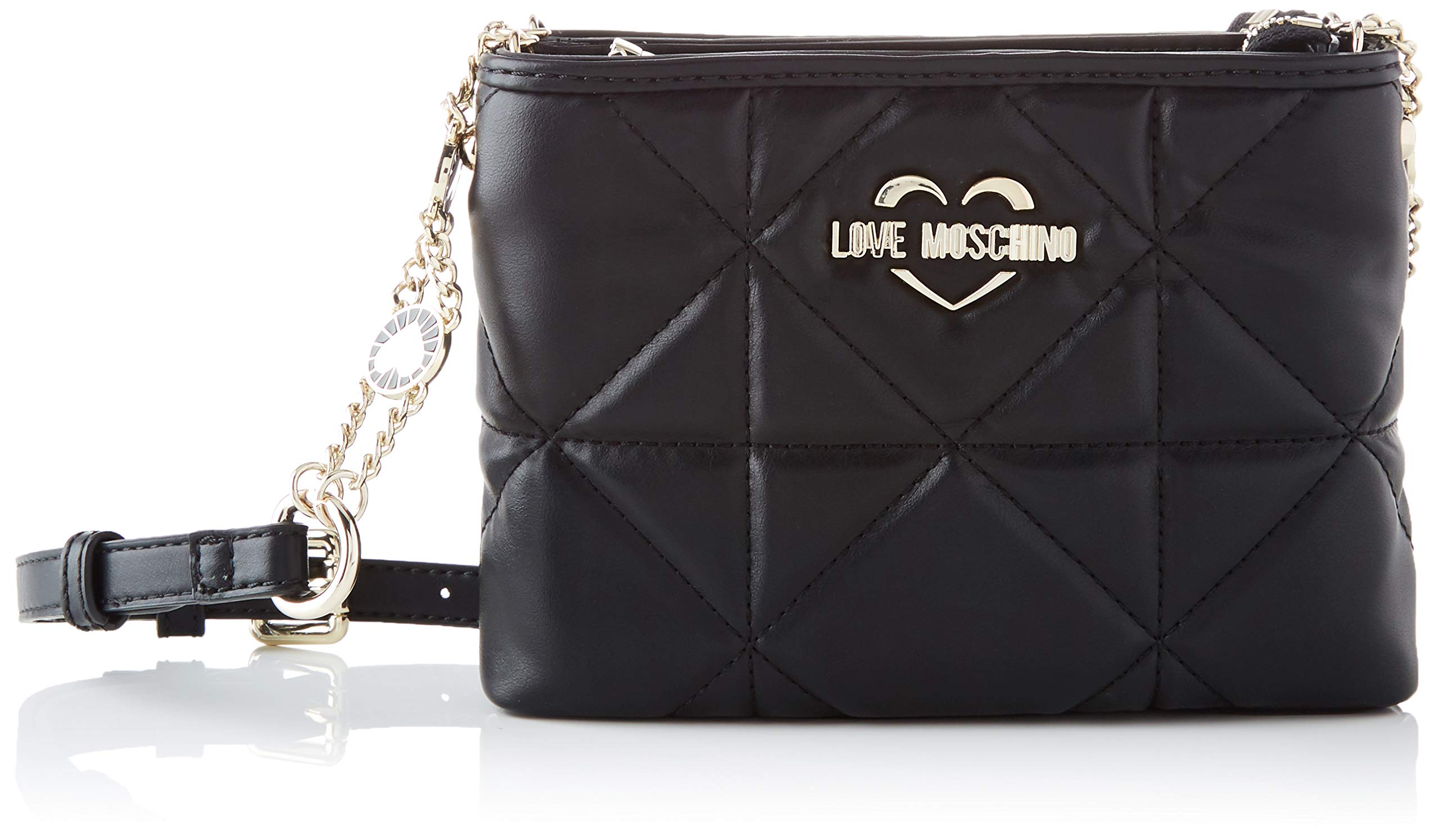 Love Moschino Women's Jc4210pp0bkb0 Shoulder Bag, Black, Standard