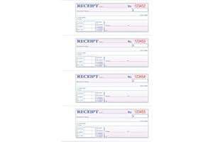 Tops Carbonless Triplicate 100-Set Money Receipt Book (46808)