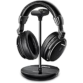 SIMOLIO Wireless Headphones for TV with Clear Dialog Mode, Boosted Volume & Spare Battery for Seniors, Comfortable TV Watching w/L/R Balance, by-Pass, Charging/Transmitter Stand 2-in-1, No Pairing