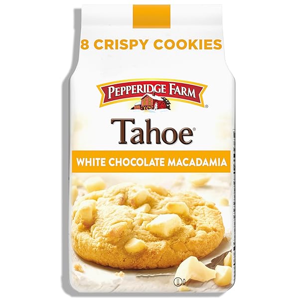 PEPPERIDGE FARM TAHOE CRISPY WHITE CHOCOLATE MACADAMIA NUT...