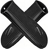 Cbiumpro 2-Pack Cast Iron Handle Cover, Silicone Heat Resistant Hot Cast Iron Skillet Pan Handle Covers Holder Sleeve
