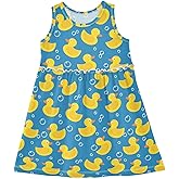 Gugusary Girls Tank Dress Little Girl A-Line Sundress Sleeveless Dress Summer Dresses 2-8Y