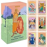 Wyspell Feminine Tarot Cards with Meanings on Them - Modern Tarot Deck with Guide Book - Beginner Friendly - Beautiful & Unique Tarot Decks