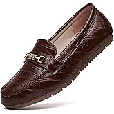 DeYashopin Women's Loafer Shoes Leisure Slip On Work Shoes Comfort Walking Flats