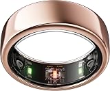 Oura Gen3 Horizon Smart Ring Rose Gold Size 12 Sleep Heart Rate Fitness