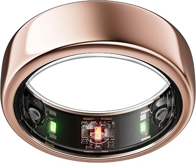 Oura Gen3 Horizon Smart Ring Rose Gold Size 12 Sleep Heart Rate Fitness