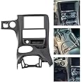 KUAFU Double Din Stereo Dash Installation Kit Compatible with 1997-2004 Chevrolet Corvette C5 Replacement for 10407815 Dash Bezel Black