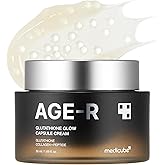 medicube AGE-R Glutathione Glow Capsule Facial Cream - Instant Lifting Moisturizer - Collagen Peptide For Hydrating Glow - Improve Blemishes, Uneven Skin Tone - Korean Skin Care 1.69 fl.oz