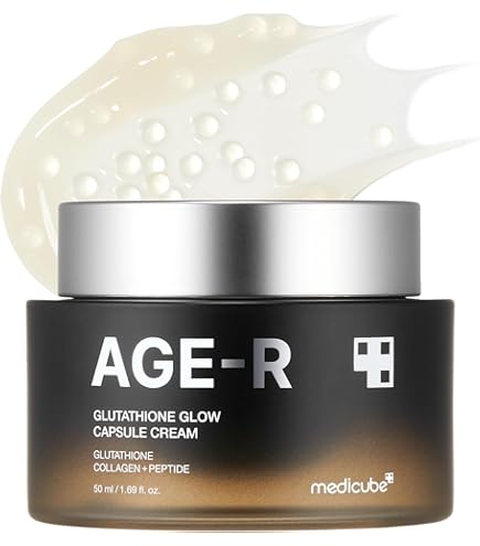 Amazon.com: Medicube AGE-R Glutathione Glow Serum - Antioxidant &  Elasticity Care Serum for 24Hr Pure Radiance, Korean Glass Glow Skin, Daily  Use for Youthful Skin, Korean Skincare : Beauty & Personal Care