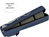 Gonex Yoga Mat Bag Full-Zip Carry Case 600D Oxford Water Resistant 2 Pockets view 5