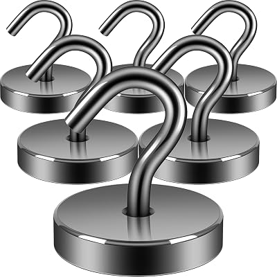 Neosmuk Magnetic Hook 47 kg Neodymium Magnetic Hook Very Strong
