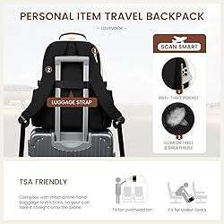 LOVEVOOK Laptop Backpack for Women with Pouch