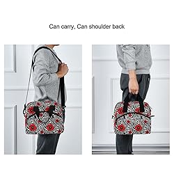 soderhamn Zebra and Flowers Lunch Bag Reusable