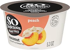 So Delicious, Peach Coconut Milk Yogurt, 5.3 Ounce