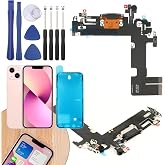 YHXMARSCAN Charging Port Flex Cable Replacement for iPhone 13 USB Dock Connector Flex Cable Replacement for iPhone 13 with Tools