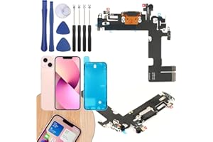YHXMARSCAN Charging Port Flex Cable Replacement for iPhone 13 USB Dock Connector Flex Cable Replacement for iPhone 13 with Tools