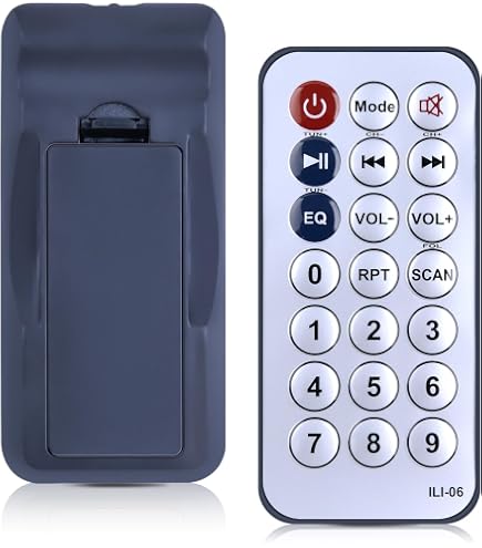 Telecomando Wireless IR Per Sistemi PA Rockville Audio &ndash; Compatibile Con Serie RPG2X
