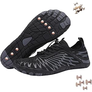Copper grounding Shoes, Suitable for Outdoor and Home wear, Waterproof Trail Running Shoes, Men's and Women's Sizes