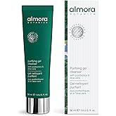 Almora Botanica Purifying Gel Cleanser, 50mL | Gentle Foaming Face Wash with Natural Botanicals | Removes Impurities & Balances Skin | Clean, Vegan, Ayurvedic Skincare