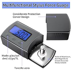 DIGITNOW Digital Turntable Stylus Force Scale Gauge