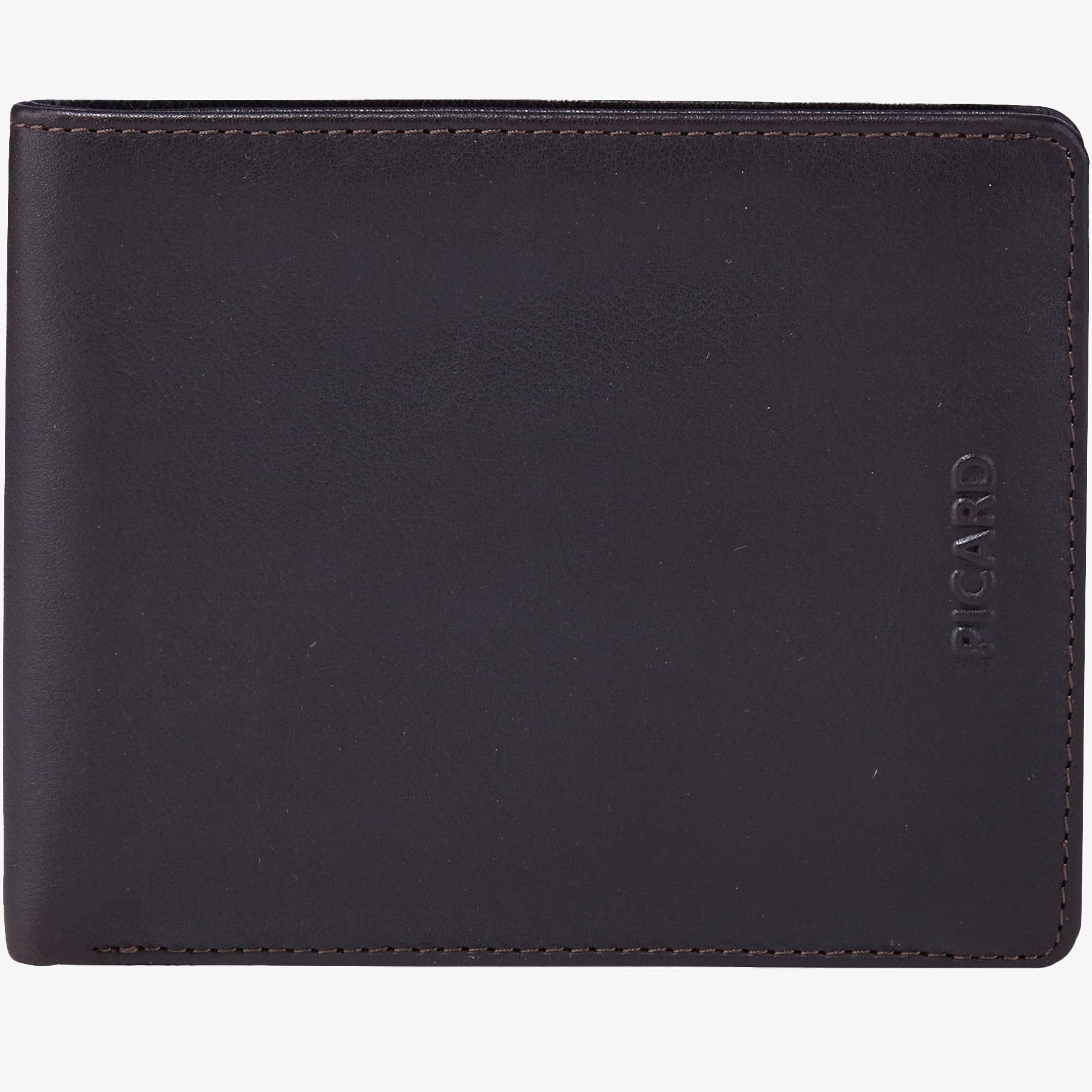 Picard Brooklyn Men's Wallet Made of Cowhide Leather, One Size, with Open, Wallet, Everyday Use, Coffee, Standard-Größe, Wallet
