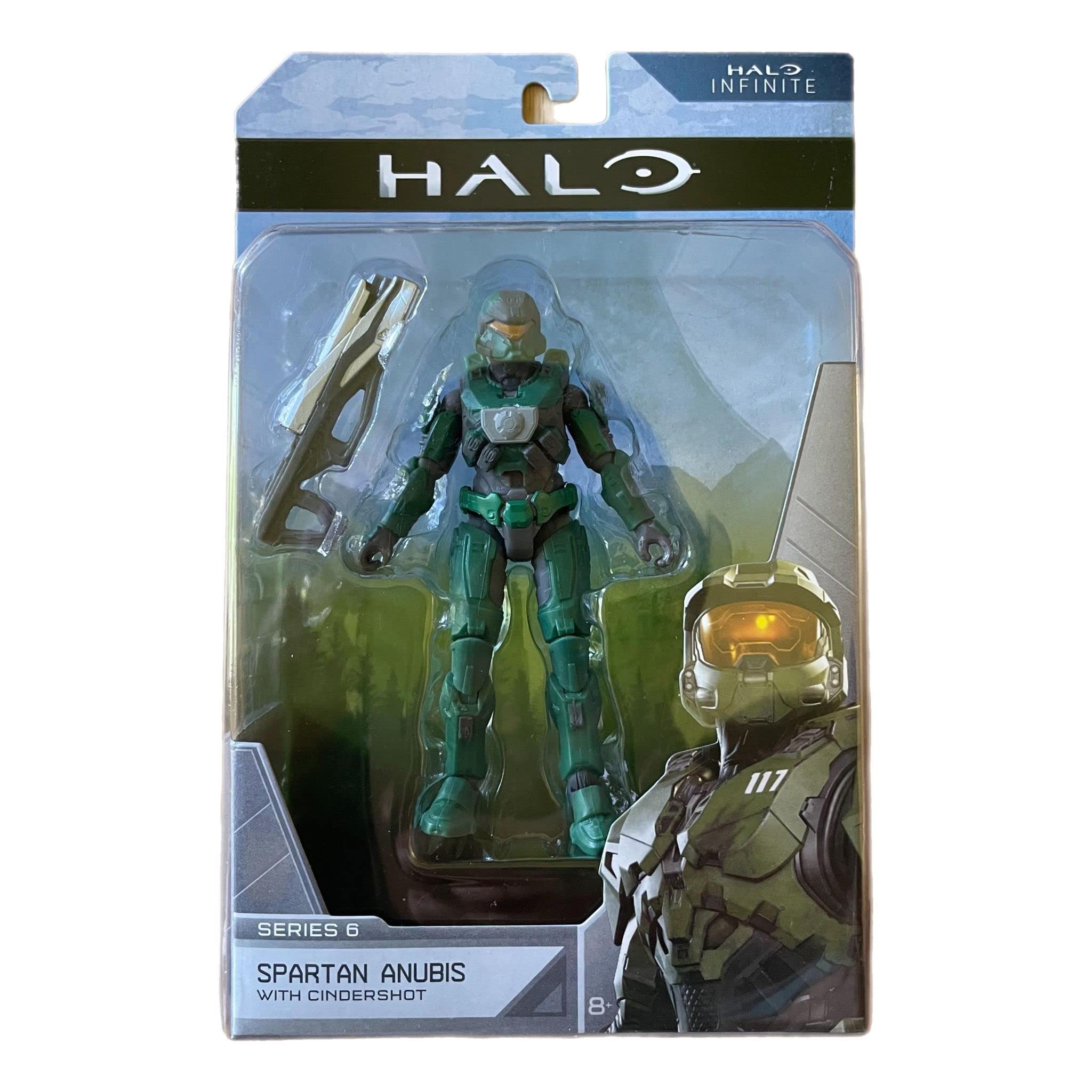 Halo Infinite World 4'' Figures Series 1 2 3 4 Collection (Choose Figure) (Spartan Anubis)