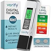 Complete 4-in-1 TDS Meter Digital Water Tester for Drinking Water | Accurate 0–9990 PPM EC & Temp Readings | Ideal for RO Sys