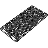 DINESK Multi-Functional Camera Cheese Plate with 1/4" 3/8" Threads,Extra Large Cheese Plate for Cameras,Tripod and Other Photography Accessories