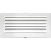 Inte-Grates Cold Air Return Wall Vent Cover - 6x14 Inch, Fits 6"x14" Wall Opening, Screwless EZClip Installation, Easy DIY Sidewall Grille, White (IGFPD614R-WH)