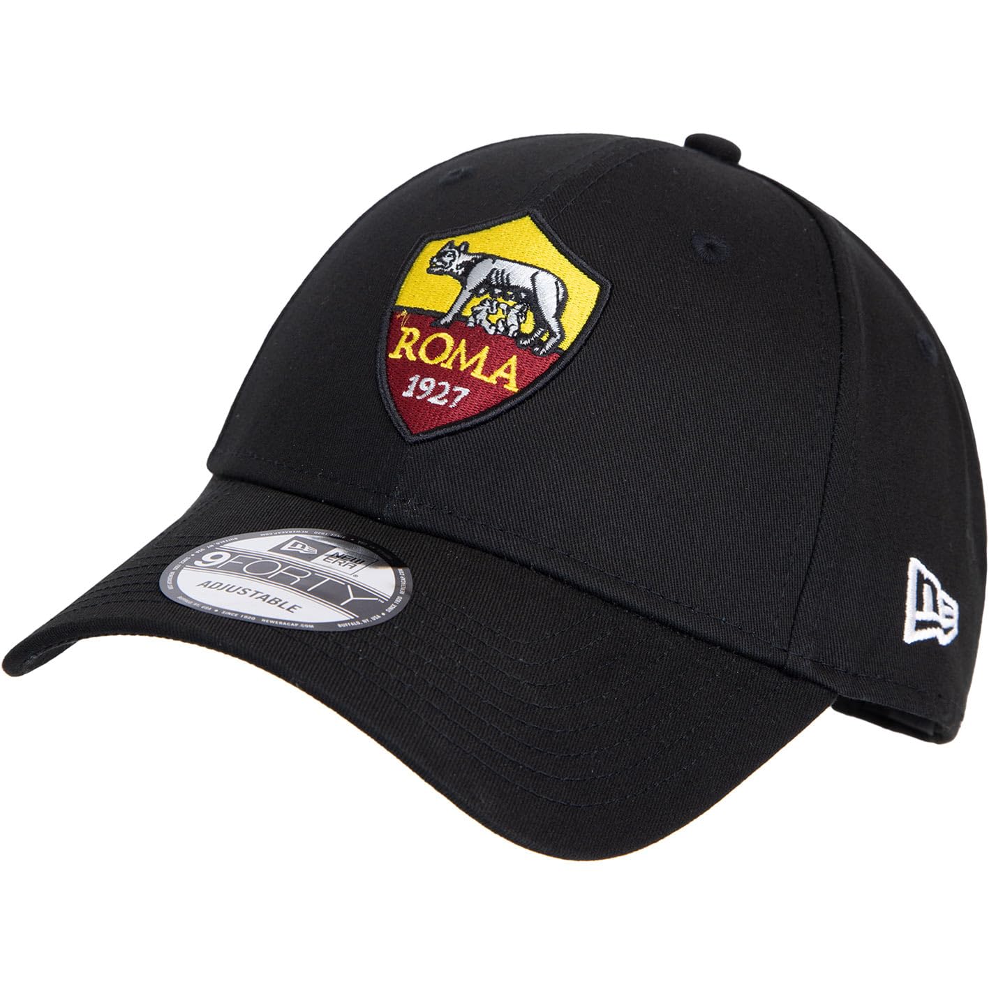 New Era AS Roma Core 9forty Cap, black, One Size