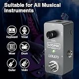 LEKATO Guitar Loop Pedal 5 Minutes Unlimited Overdub USB 24-Bit Looper view 8