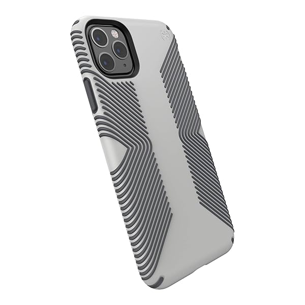 Speck Products Presidio Grip iPhone 11 PRO Max Case, Marble Grey