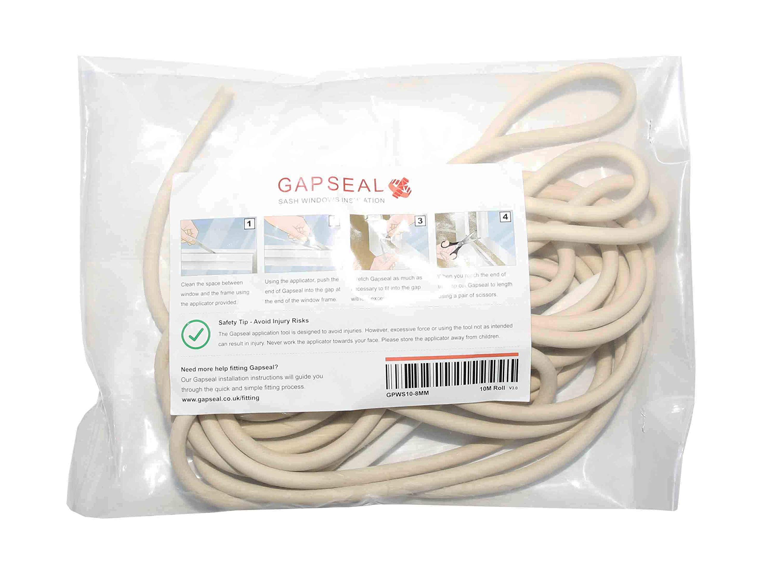 Gapseal Caulk Strip 10m Magnolia Water Resistant