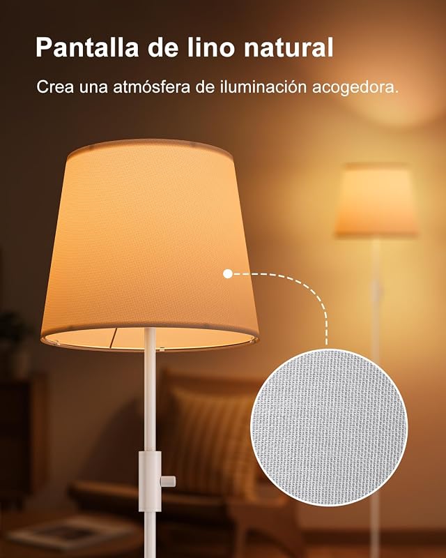 Candeeiro de Pé RGB Inteligente, Aplicação, Compatível com Alexa