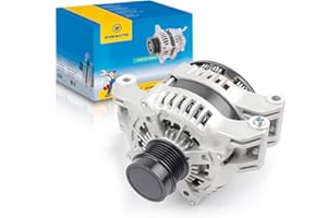 E EZEXPREZE Alternator Compatible with 13-15 Ram 1500, 11-20 Grand Cherokee, 11-23 Chysler 300 Dodge Charger Durango, 15-23 Dodge Challenger 180A Repalce 4801778AF, 4801778AI, 56029789AA, 4210007040, 4210007041
