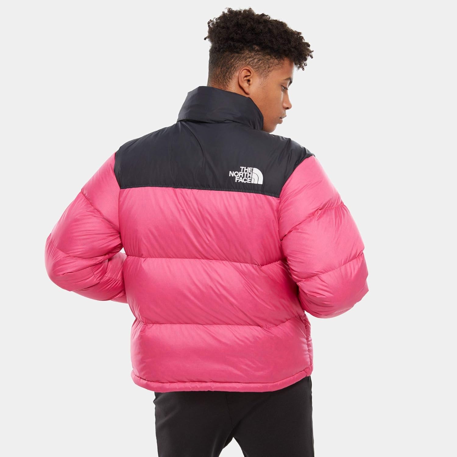 The North Face 1996 Retro Nuptse Jacket In Pink Small Amazon Co Uk Clothing