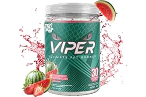 VNDL Viper Thermogenic Energy Powder - Supports Metabolism & Performance, Includes Green Tea Extract, Beta-Alanine & More - E
